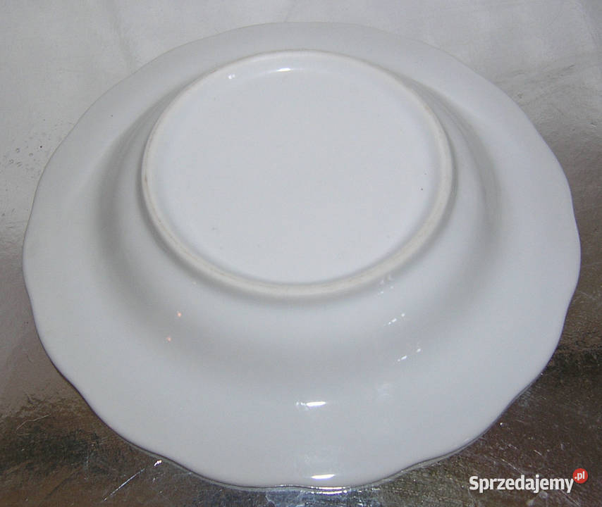 miseczka vintage porcelana czarno zlota rozaDd Bartków
