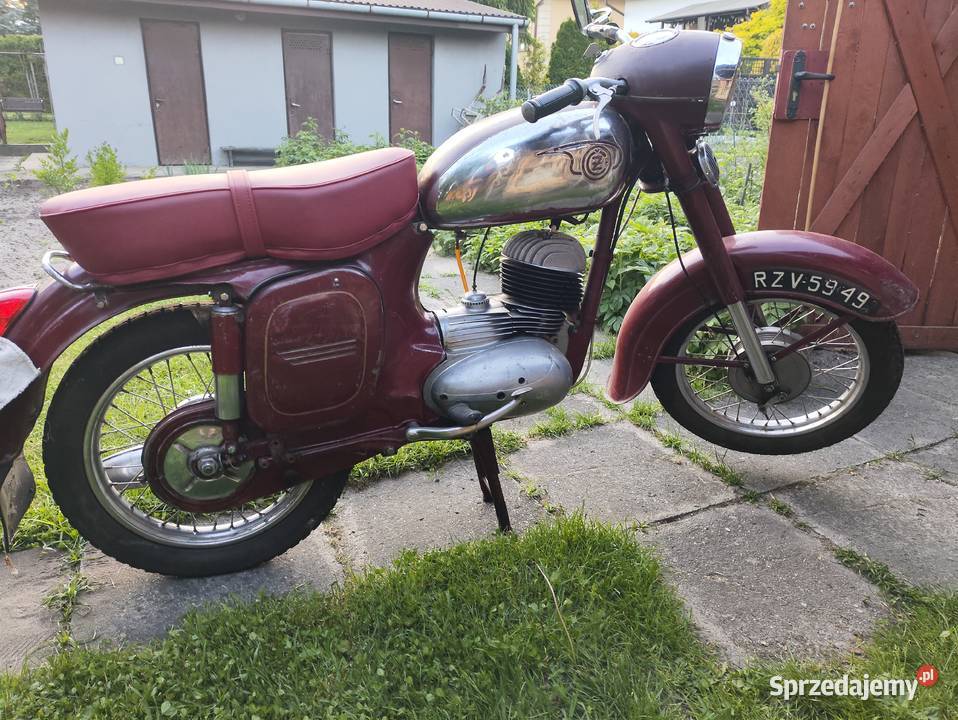 Jawa 356 z 1961 roku zarejestrowana Jawa Mielec