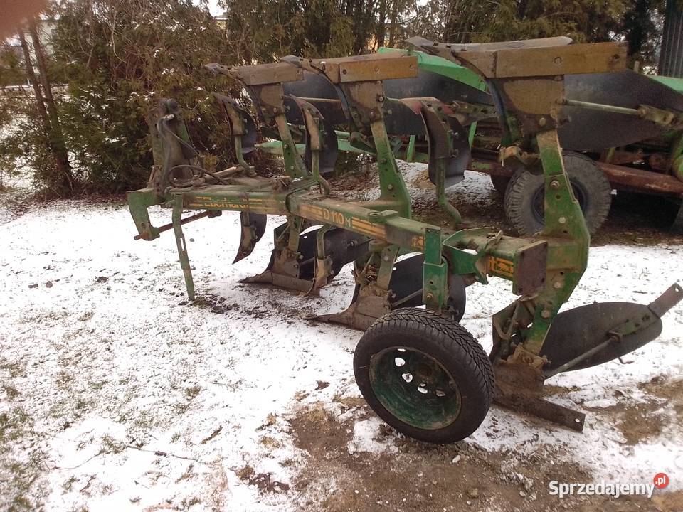 Pług obrotowy Eberhardt D110M 3skibowy nieuszkodzony Kończyce Małe