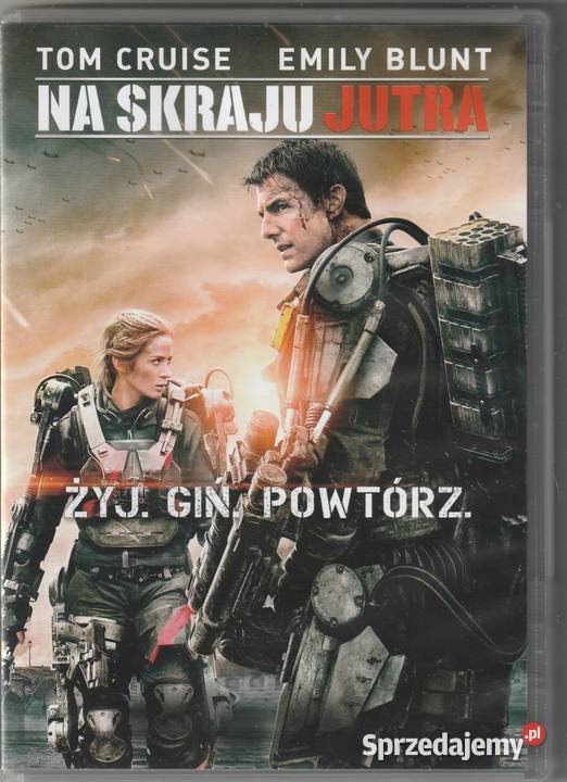 Na skraju jutra Tom CruiseEmily Blunt DVD DVD mazowieckie Pruszków