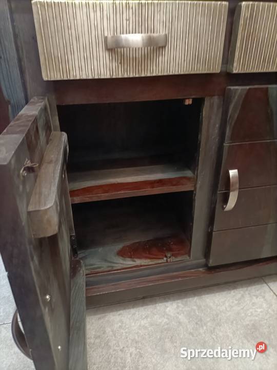 Komplet lite drewno palisander Gutmann Factory łódzkie Dobroń