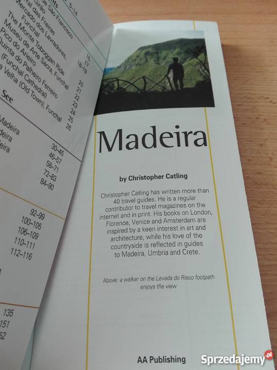 The AA Essential Guide Madeira Catling 2007 pomorskie Gdańsk