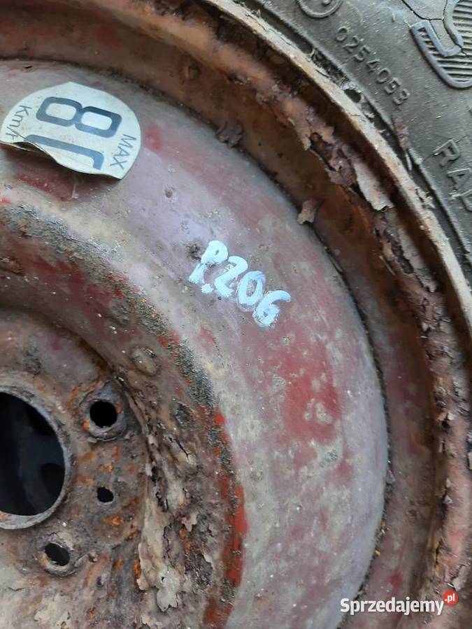 Peugeot Citroen dojazdówka koło dojazdowe Samochodowe