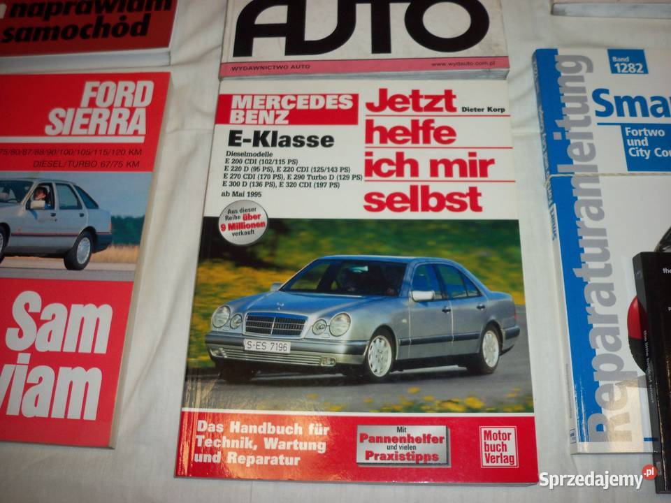 Książki napraw obsługi FORD SCORPIO SIERRA MB mazowieckie sprzedam