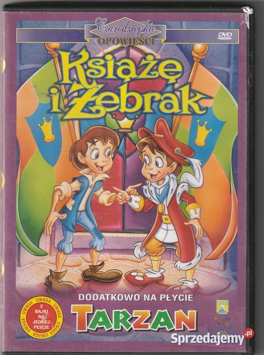 Książe i żebrakTarzan DVD Pruszków