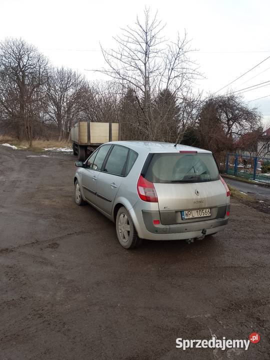 renault scenic 2 gaz benzyna+LPG Luborzyca