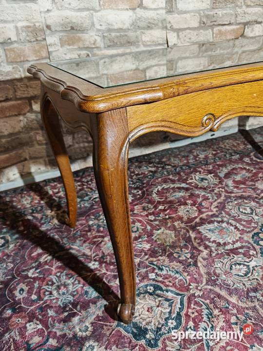Stolik kawowy z rafią ludwik Sandomierz