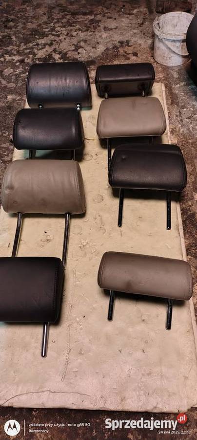 Skórzane zagłówki Audi Lubin