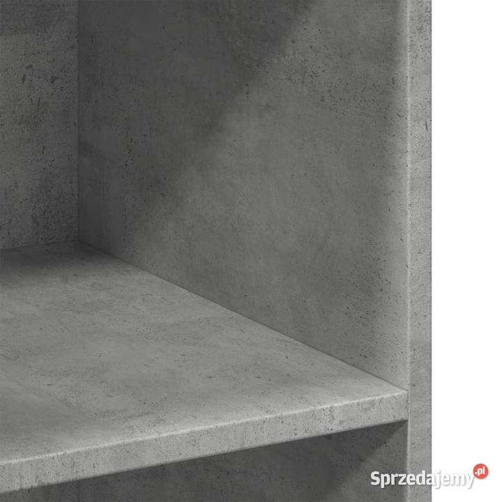 Szafka szarość betonu 70x41x93 materiał