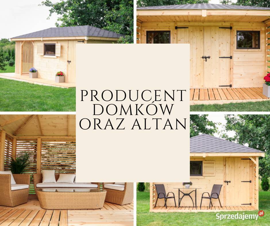 Domek ogrodowy narzędziowy Nowoczesne Domki Kielce