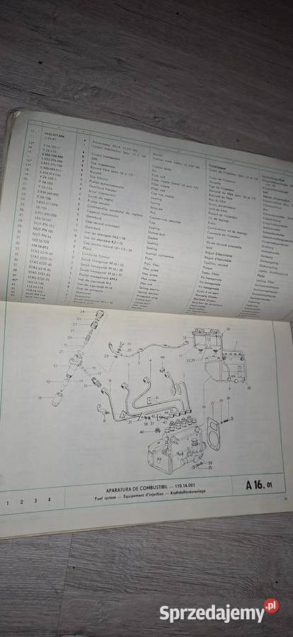 UTB Motor Engine Parts Catalogue Instrukcja Łęczyca