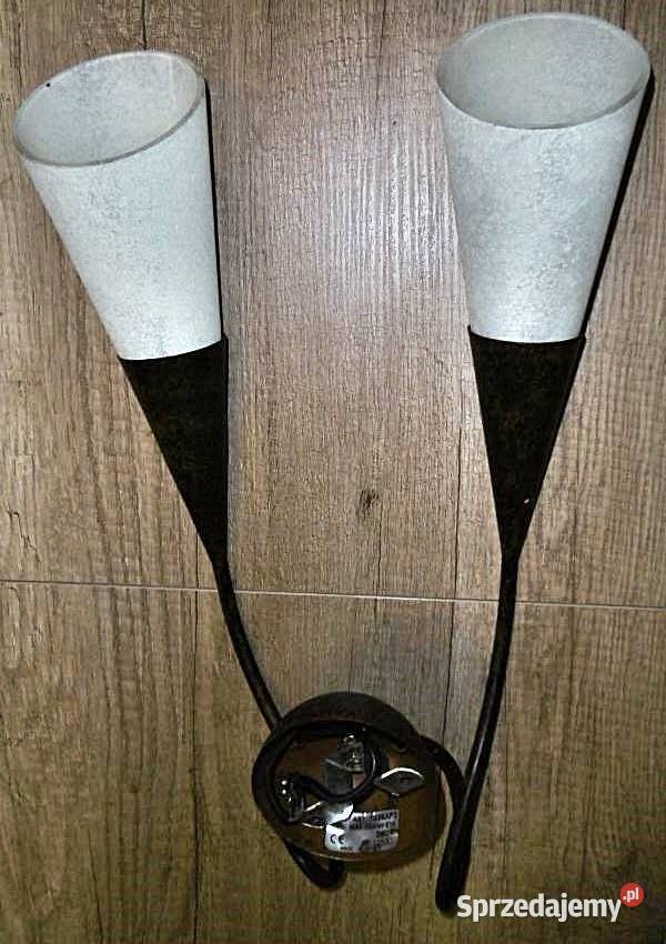 Kinkiet na ścianę 2 x E 14 ITALY włoski Oświetlenie Ostrów Wielkopolski