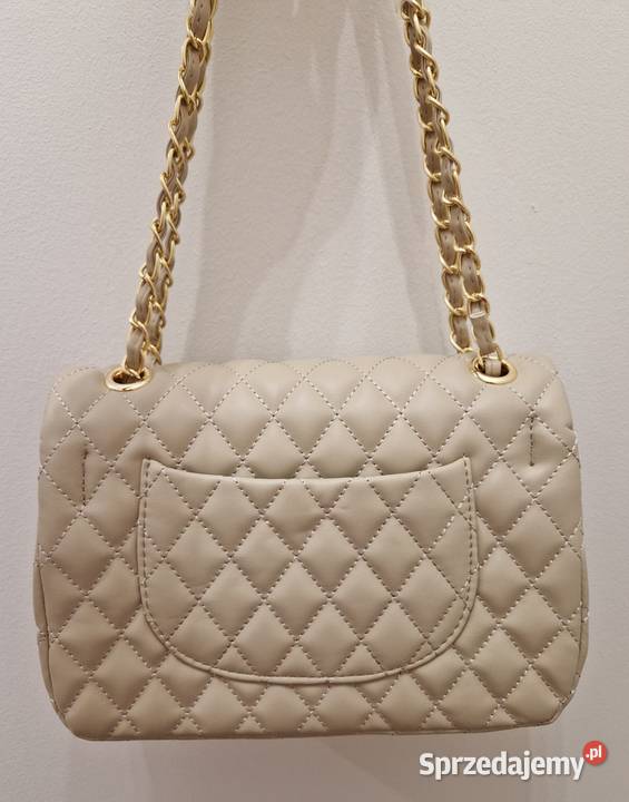 Torebka Chanel Classic Small Double beżowa Września sprzedam