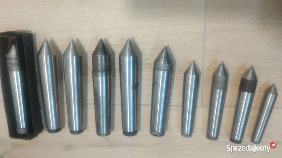 Kieł kiełek obrotowy stały tokarski uchwyt Produkcja śląskie Chorzów