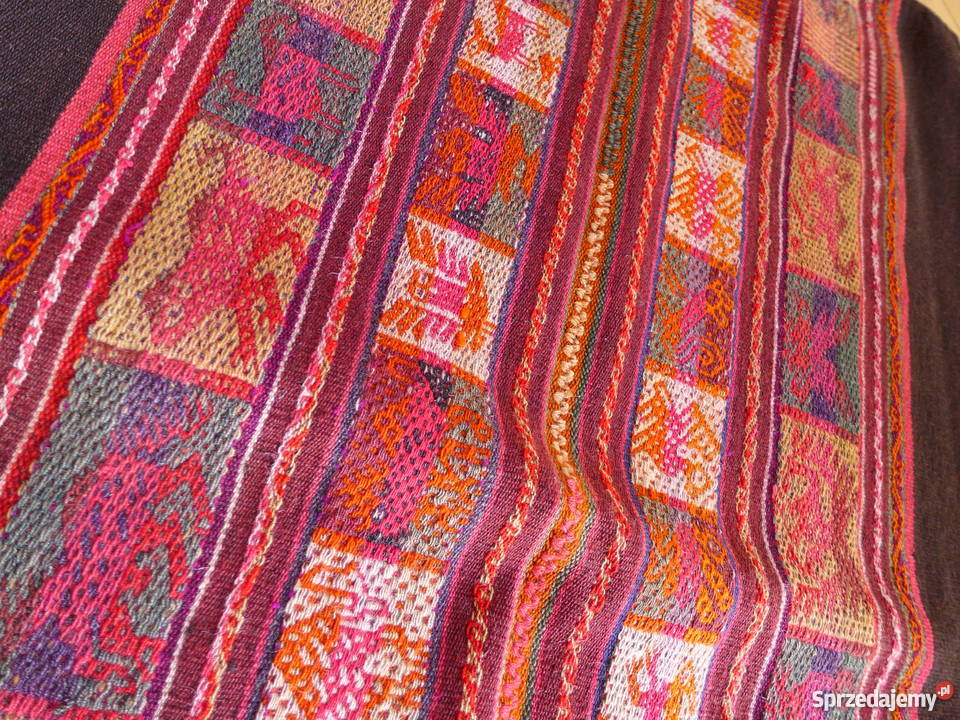 Andyjski kilim ANTYK ręcznie tkany plemienny uni