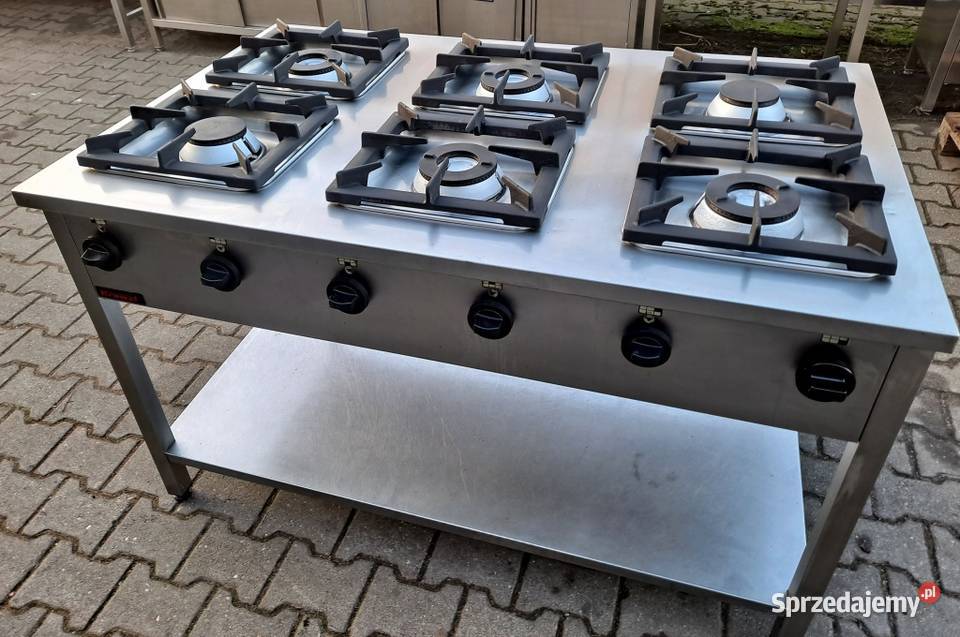 KUCHNIA GAZ 6 PAL KROMET DUŻA MOCNA 42 KW M1286N wielkopolskie Nowe Skalmierzyce sprzedam