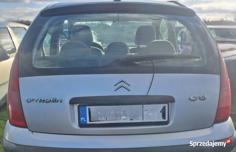 Klapa Tylnia Bagażnika Citroen C3 Wisznice