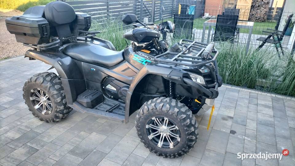 Quad CF Moto 520L na wypasie mocno doinwestowany Motocykle, skutery, quady Zabrze