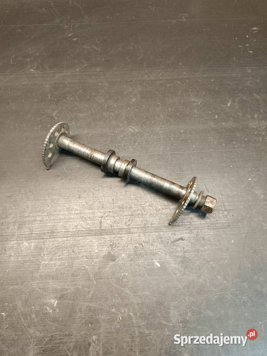 Oś ośka koło tył napinacz dystans koła części Gołaczewy