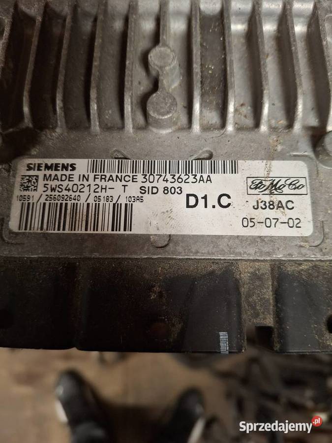 Sterownik silnika volvo v50 20d 30743623AA osobowe Komputery Komputery wielkopolskie