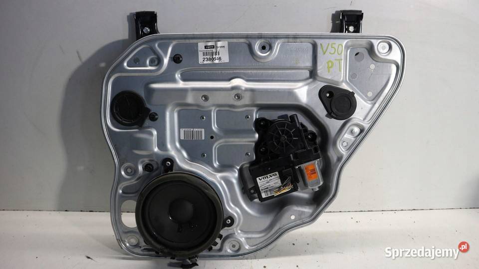 MECHANIZM PODNOŚNIK SZYBY PRAWY TYŁ VOLVO V50 Mechanizmy opuszczania szyb