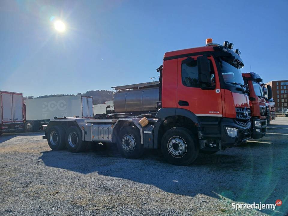 Hakowiec 8x4 Mercedes mazowieckie Warszawa