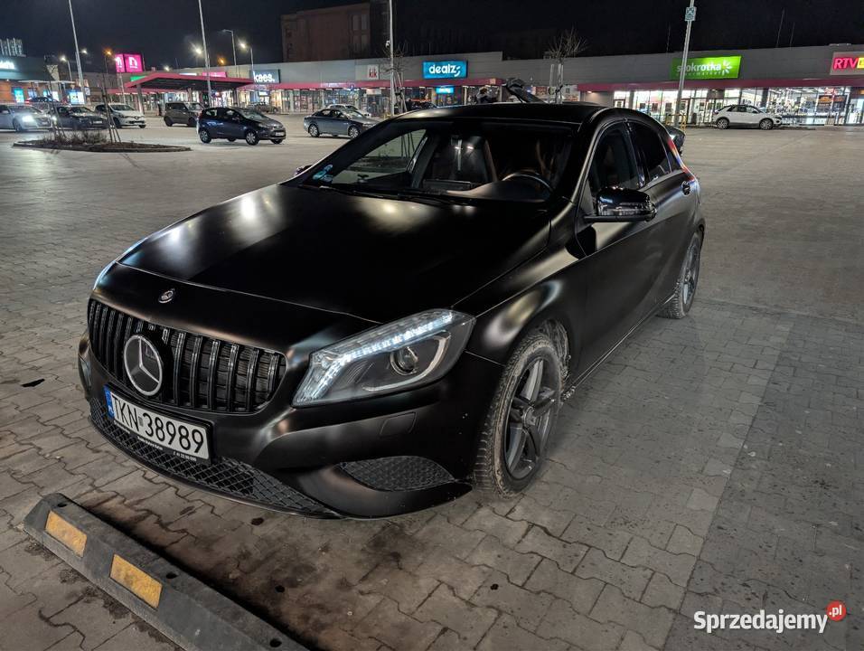 Mercedes A180 16 Benzyna Czarny Mat Panamericana