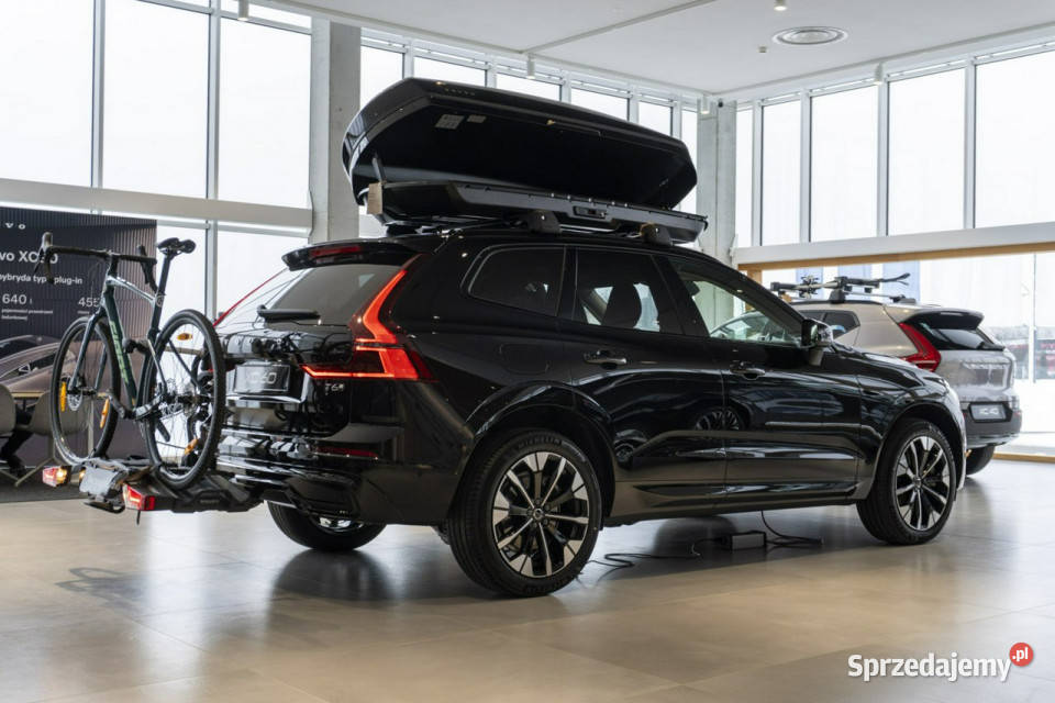 Volvo XC 60 Ultra Dark T6 eAWD plugin hybrid 253 hybryda Motoryzacja Łódź