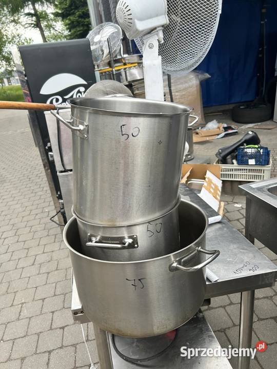 Garnki i rondle gastronomiczne ze stali Warszawa
