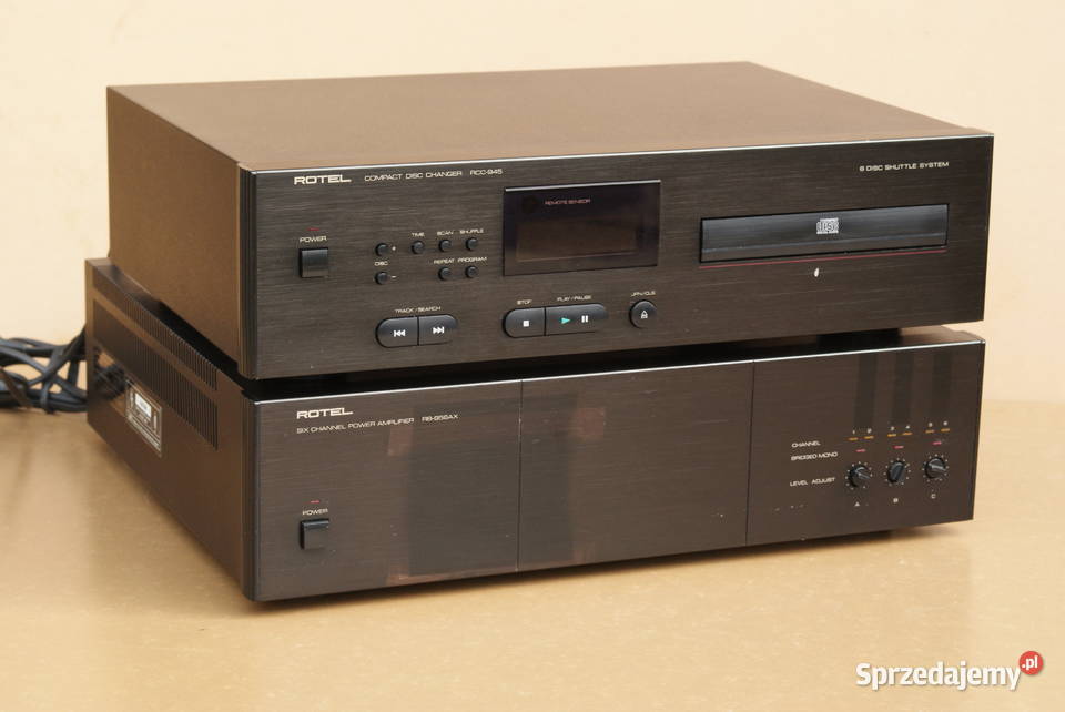 ROTEL RB956 AX konćówka mocy RCC945 CD player Opole