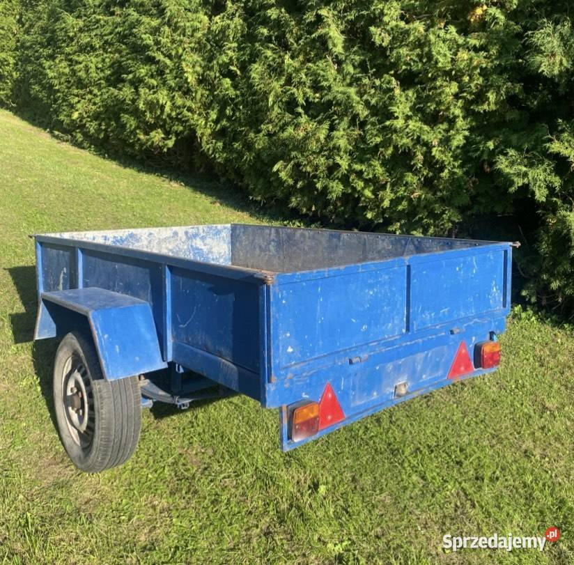 Przyczepka lekka resory amortyzatory 1 Kozienice