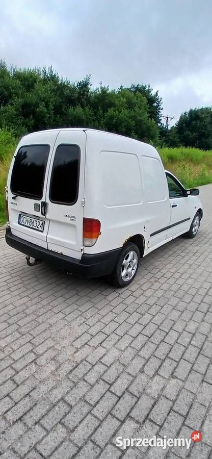 Volkswagen Caddy Seat Inca 19sdi AKTUALNE 64KM Gdańsk