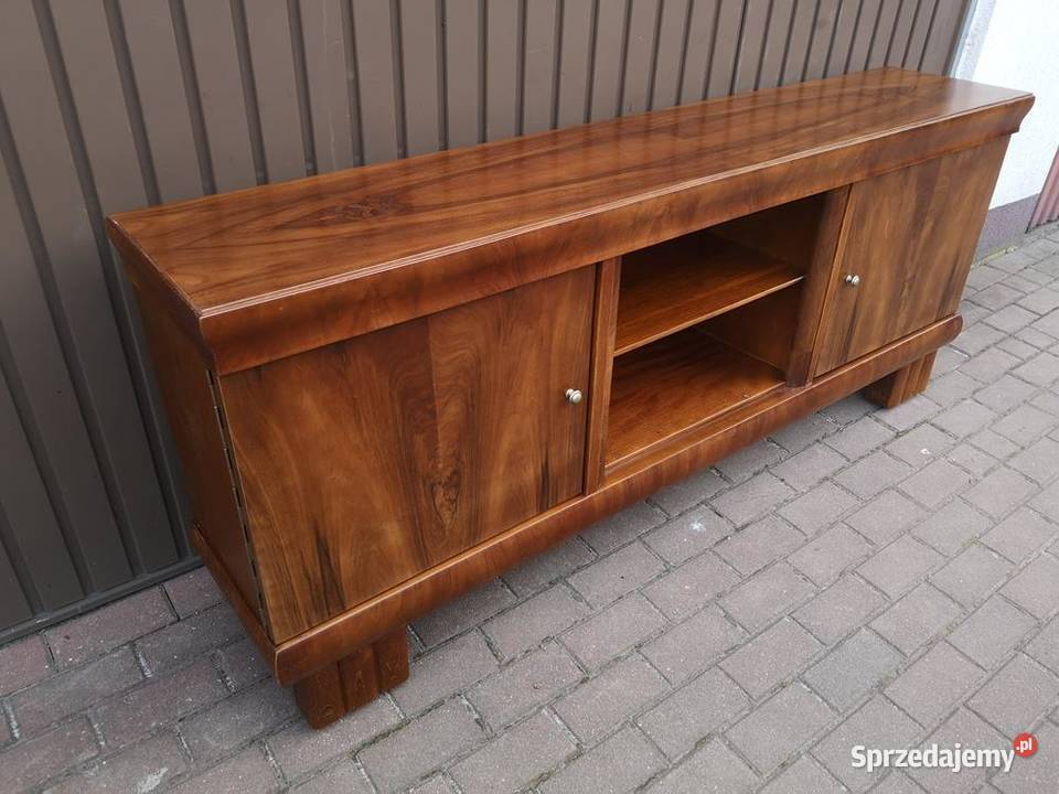 Komoda ARTDECO RTV Orzech Niska Solidna 184 Swarzędz