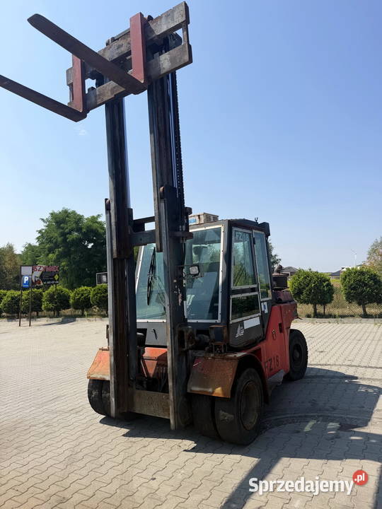 wózek widłowy DANTRUCK 9670 udźwig 7000 kabina Działoszyn