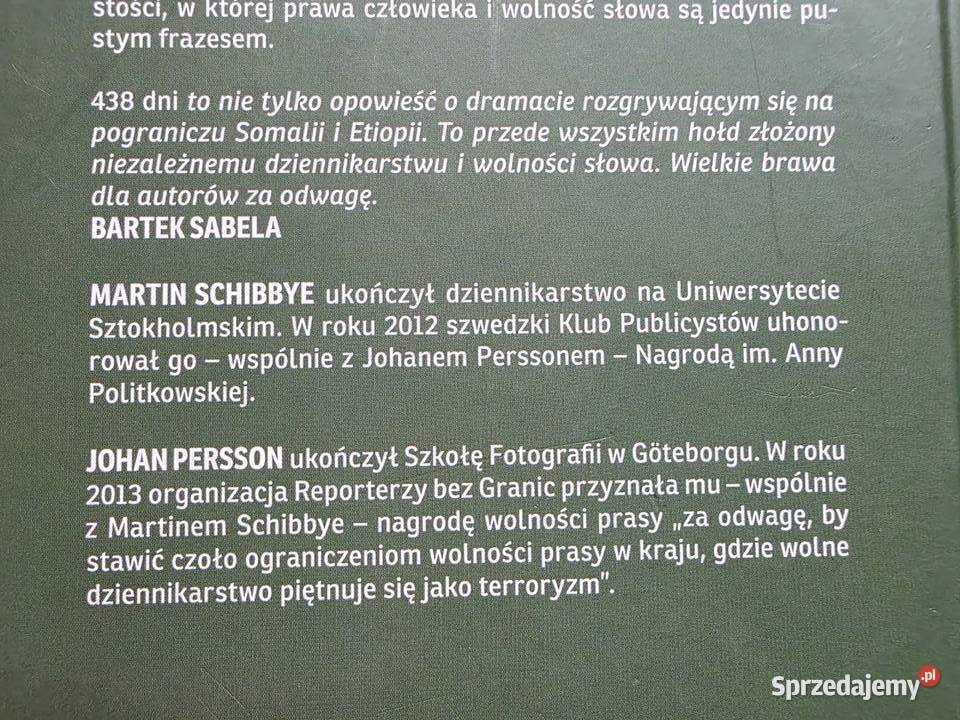 438 dni Nafta z Ogadenu i wojna przeciw Poradniki, albumy i reportaże małopolskie Kraków