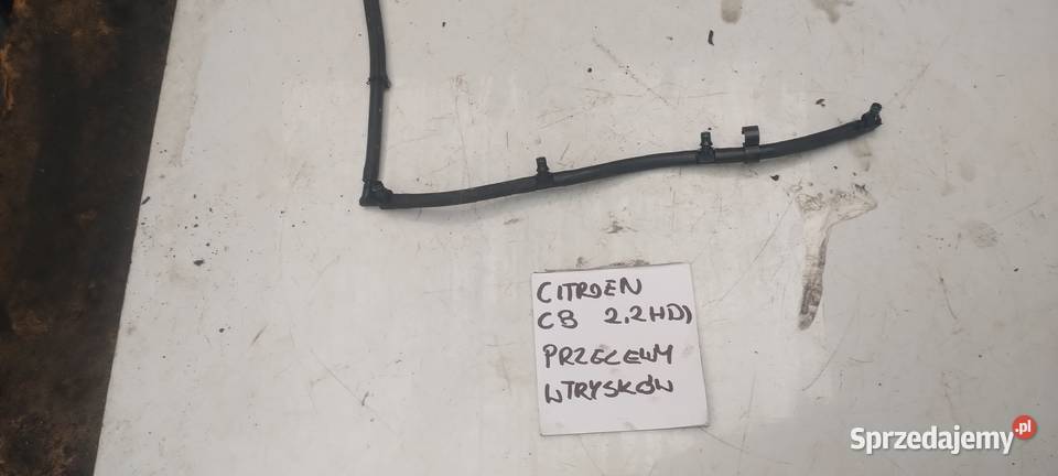 CITROEN C8 peugeot 22hdi przelewy wtrysków