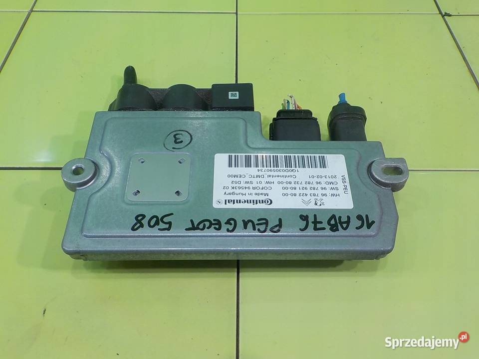 PEUGEOT 508 AUT 13r SEDAN 4D sterownik modul Wyposażenie elektryczne