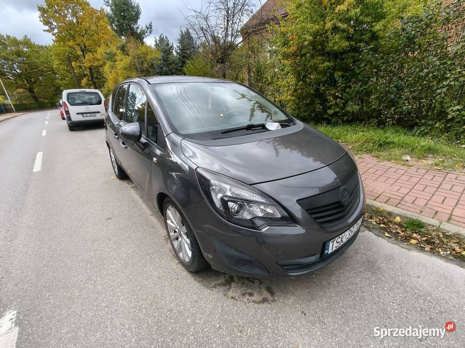 Opel Meriva 17 DTH 2011 uszkodzony świętokrzyskie Skarżysko-Kamienna
