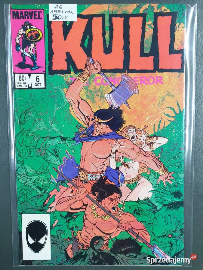 Kull The Destroyer The Conqueror 7 komiksów Gdynia