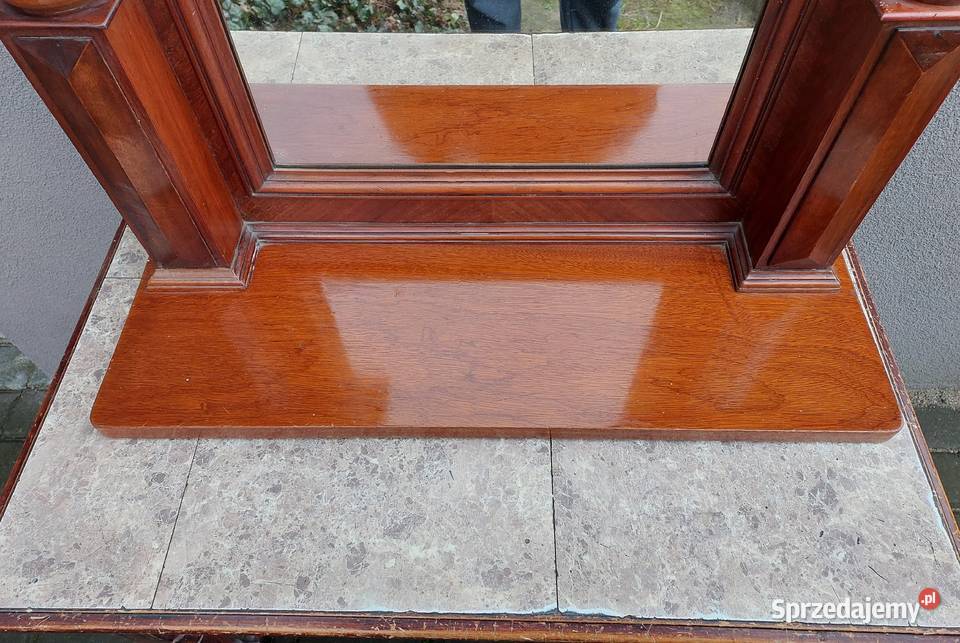 Stare duże lustro tremo eklektyczne około 1900r Tczew sprzedam