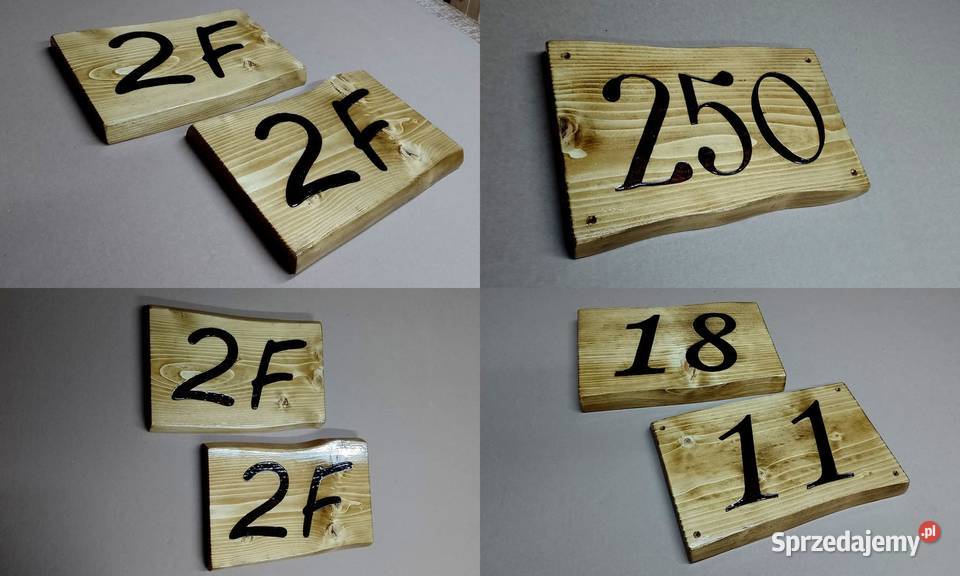 Numer na dom adres na ścianę tablica adresowa Dom i Ogród Roczyny