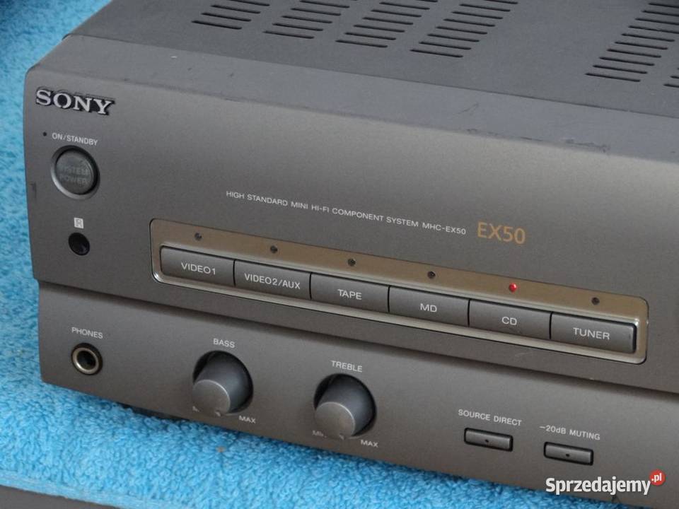 Wzmacniacz Sony TAEX50 mocny i sprawny WYSYŁKA Wzmacniacze i pokrewne podkarpackie Jasło