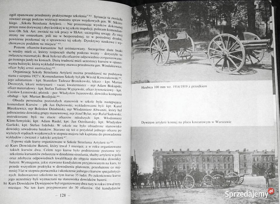 Artyleria polska 19141939 Roman Łoś Chełm