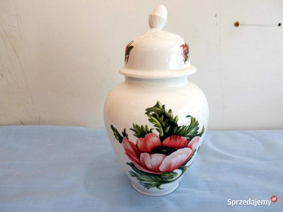 Dekoracyjny pojemnik na bibeloty Porcelana wielkopolskie Piła sprzedam