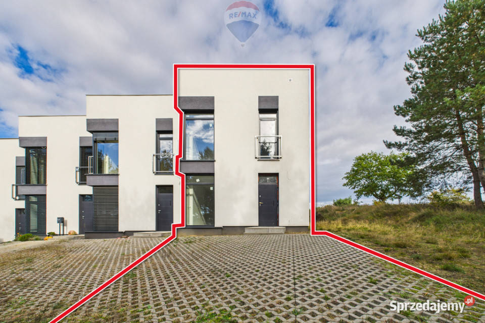 Na sprzedaż nowoczesny dom w zabudowie lubuskie