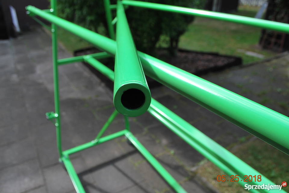 Stojak magazynowy na rolki rulony materiału Bydgoszcz sprzedam