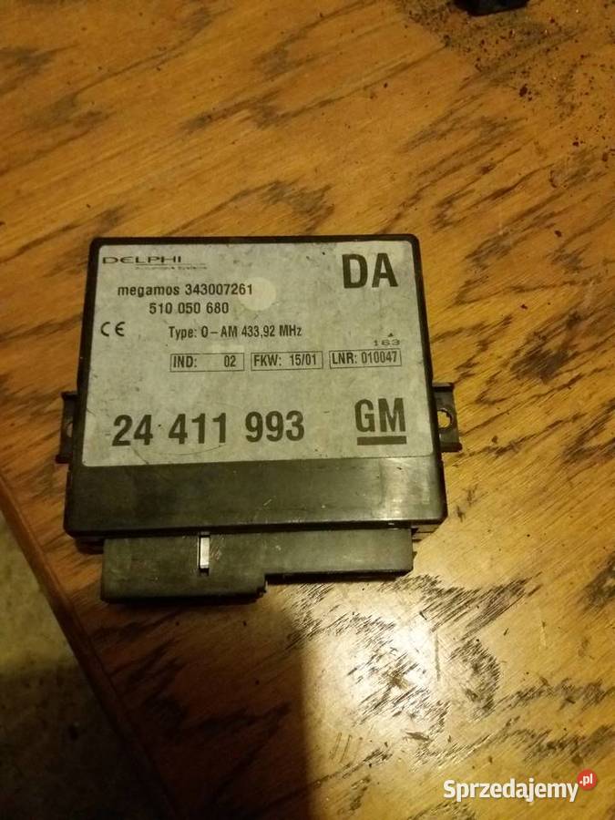 Opel Vectra B Moduł Sterownik komfortu 24411993 Wola sprzedam