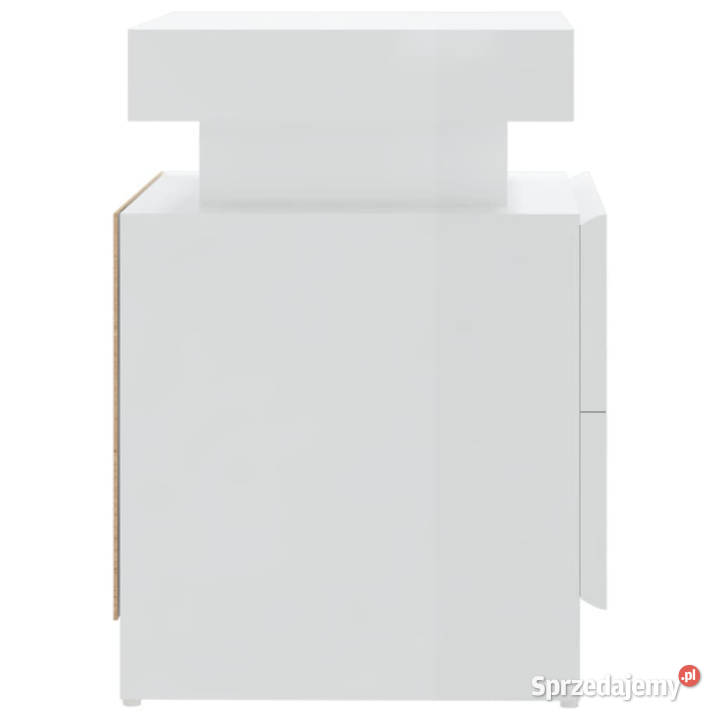 Szafka nocna biała wysoki połysk 45x35x52 Warszawa