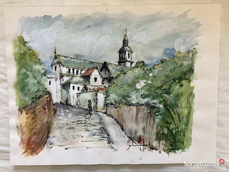 Akwarela Kazimierz Dolny sprzedam