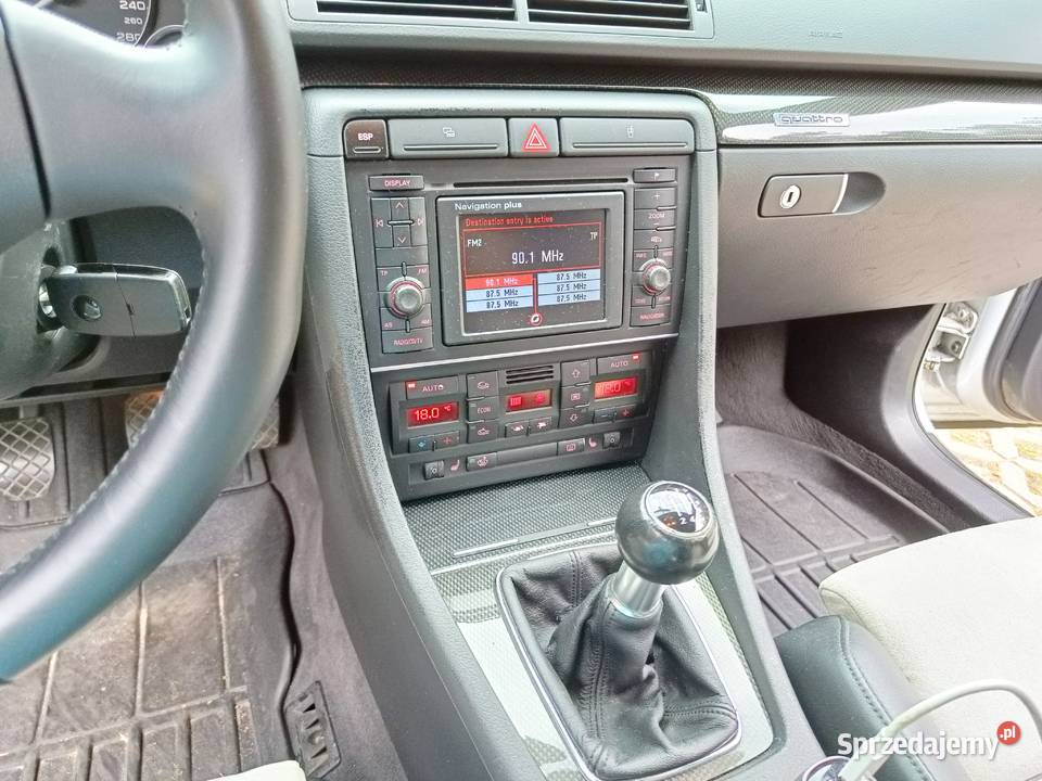 Audi S4 manual V8 import Szwajcaria serwis ASO 344KM Stare Babice